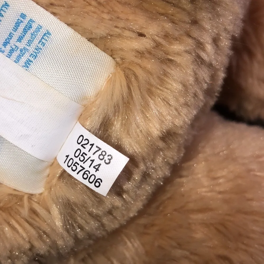 Build a Bear brown stuffed teddy bear